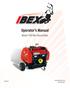 Operator s Manual. Model: TX31 Mini Round Baler. ibexequipment.com IBEX