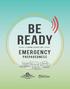 Be Ready EMERGENCY PREPAREDNESS A HOME GUIDE FOR