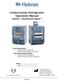 Undercounter Refrigerator Operation Manual i.series and Horizon Series