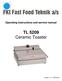 Operating instructions and service manual. TL 5209 Ceramic Toaster