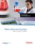 Thermo Scientific Round Top Hotplate Stirrers. Make safety and accuracy part of your routine
