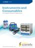 Instruments and Consumables