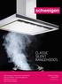 CLASSIC SILENT RANGEHOODS. wall canopies / undermount rangehoods ceiling cassettes / island rangehoods bathroom extraction silent motor systems