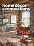 IT S HIP to be Plaid HAVE CONFIDENCE WITH COLOUR RENOVATING SMALL SPACES MORE THAN JUST A DOOR. homeanddecor.ca