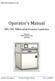 Operator's Manual. DPL-24A Differential Pressure Laminator. Revision E Software Revision Only 5/15/2014