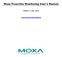 Moxa Proactive Monitoring User s Manual