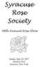 Syracuse Rose Society