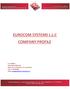 EUROCOM SYSTEMS L.L.C COMPANY PROFILE