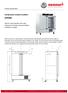 ICP450. Compressor-cooled incubator. Product specification