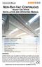 NOR-RAY-VAC CONTINUOUS RADIANT TUBE SYSTEM INSTALLATION AND OPERATING MANUAL