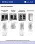 INSTALL GUIDE. The Built-In Undercounter Leader Since 1962 MODULAR 3000 SERIES BEVERAGE CENTERS WINE CAPTAIN MODELS GLASS DOOR REFRIGERATORS