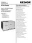 R7DA Series TECHNICAL SPECIFICATIONS. FEATURES and BENEFITS. 6 and 7 ½ Ton DOAS Packaged Gas/Electric Units