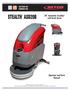 20 Automatic Scrubber with Brush Assist