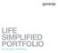 LIFE SIMPLIFIED PORTFOLIO. Your personal guide to comfortable living