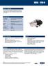 VADA - V80-H PRODUCT OVERVIEW CONSTRUCTION USAGE LIMITATIONS MOTOR WARRANTY