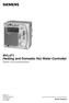 RVL471 Heating and Domestic Hot Water Controller Basic Documentation