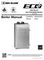 Boiler Manual. Wall Mount Gas-Fired Water Boilers 70/110/155