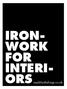 IRON- WORK FOR INTERI- ORS madebytheforge.co.uk