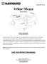 Owner s Manual. Models SP32950VSP Variable Speed Pump SAVE THIS INSTRUCTION MANUAL
