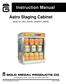 Instruction Manual. Astro Staging Cabinet