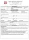 North Liberty Fire Department Permit Application Temporary Storage & Use of LPG