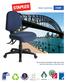 FORT TASK SEATING. Economical Australian made task chair NOW WITH EXCLUSIVE LIVING BACK SET. Lic: C H S GECA Furniture and Fittings
