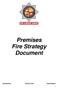 Premises Fire Strategy Document