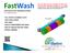 FastWash THE FLEXO PLATE WASHING SYSTEM FULL WIDTH CLEANING CLOTH FAST OSCILLATION