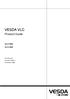 VESDA VLC. Product Guide VLC-500 VLC-505. December 2013 Document: 10280_11 Part Number: 18938