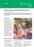 Control of grey mould in strawberry crops