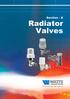 Section - A. Radiator Valves