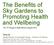 The Benefits of Sky Gardens to Promoting Health and Wellbeing