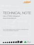 TECHNICAL NOTE. Use of R290 refrigerant recommendations. Use of R290 refrigerant gas in hermetic compressors and commercial refrigeration equipment