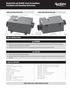 Model 8140 and 8140NC Fresh Air Ventilator Installation and Operating Instructions