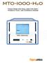 Trace Moisture Analyzer for Inert, Passive,Toxic, and Corrosive Gases