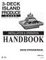 3-DECK ISLAND PRODUCE INSTALLATION & OPERATION HANDBOOK. P053096D Rev. 9 11/10 COMPONENT