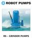 ROBOT PUMPS RS - GRINDER PUMPS