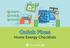 Quick Fixes Home Energy Checklists