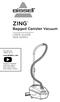 ZING Bagged Canister Vacuum