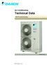 Air Conditioning. Technical Data. VRV IV S-series heat pump EEDEN16-200_2 RXYSQ-TV1