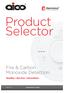 Product Selector. Fire & Carbon Monoxide Detection. Quality Service Innovation.   ISSUE 8