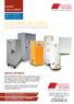 ELECTRIC BOILERS. RANGE 1kW to 980kW ABOUT ATLANTIC ELECTRIC DOMESTIC HOT WATER HEATERS. WATER HEATERS 445 to 7520ltrs/hr