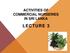 ACTIVITIES OF COMMERCIAL NURSERIES IN SRI LANKA LECTURE 3