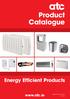 Product Catalogue. Energy Efficient Products. Issue 5.1: Effective July UK Edition