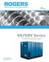 KR KRV Series. rogers-kseries.com RMC-KR/KRV-BROCHURE_REV.002 Record of Change A/B