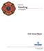 The City of. Reading. Fire Department Annual Report. Prepared by Paul M. Gallo Assistant Fire Chief