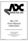 ML-175 Parts Manual 1999/2001