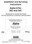 Alpha InTec 30C and 34C