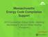 Massachusetts Energy Code Compliance Support Commercial Energy Code Building Mechanical & Service Water Heating Provisions