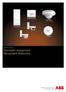 Short form catalogue Domestic equipment Movement detectors